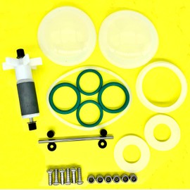 Bamkyait Hot Tub Water Pump P4071, 58113, E02 Repair Kit fits Coleman Lay-Z-Spa w/Impeller & Shafts