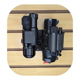 Hammy3DPrints Dovetail Night Vision/Thermal Mount - Gridwall | Gear Holder Storage Rack (Dakota with Metal Track Insert)