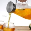 Teapot Glass Tea Maker Large Capacity Heat Resistant Juice Bottles