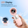 KIMMOO 3-in-1 Portable Handheld Turbo Fan-100 Speeds, 15000 RPM, 10Hrs