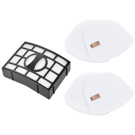 Anewise 1+2 Pack Filter Replacement for Shark UV730 ZU561 UV725 CU530 UV650 ZU560 ZU562 ZU572 ZD201 ZD400 Navigator Rotator Lift-Away Upright Vacuum, Part XFFK560 & XHEPA560, XFFKZD400 & XHFZD400