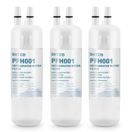Water Filter Replaces WRS325SDHZ/ WRS325FDAM/ WRS325SDHW/ WRS325SDHB/ WRS325FDAW/ WRS325FDAB/ WRS325SDHV Model for Whirlpool Refrigerator- NSF Certified(3Pcs)