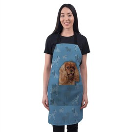 Bang Tidy Clothing Cocker Spaniel Gifts for Dog Lovers Owners - Cooking Baking Aprons - Kitchen Apron Gift for Women Men Bakers and Cooks