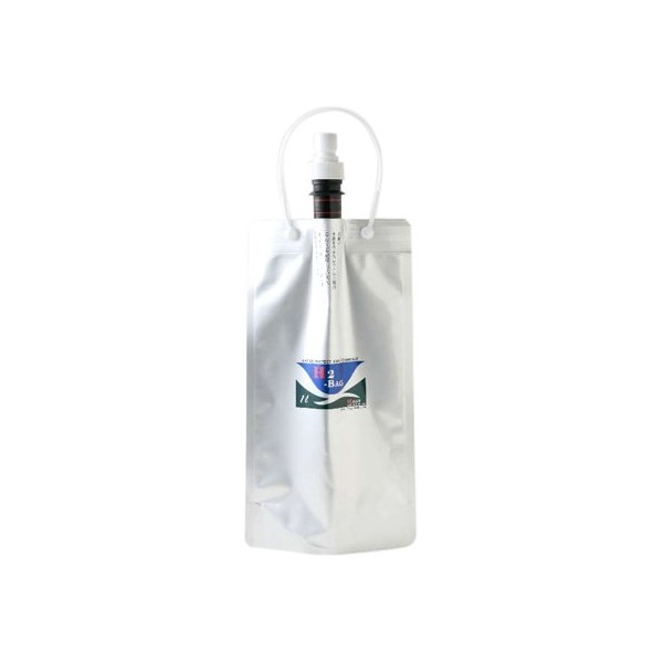 【水素水真空保存容器】 H2-BAG 1L(1000ml) × 3個 (加水素(H2)液体真空保存容器)