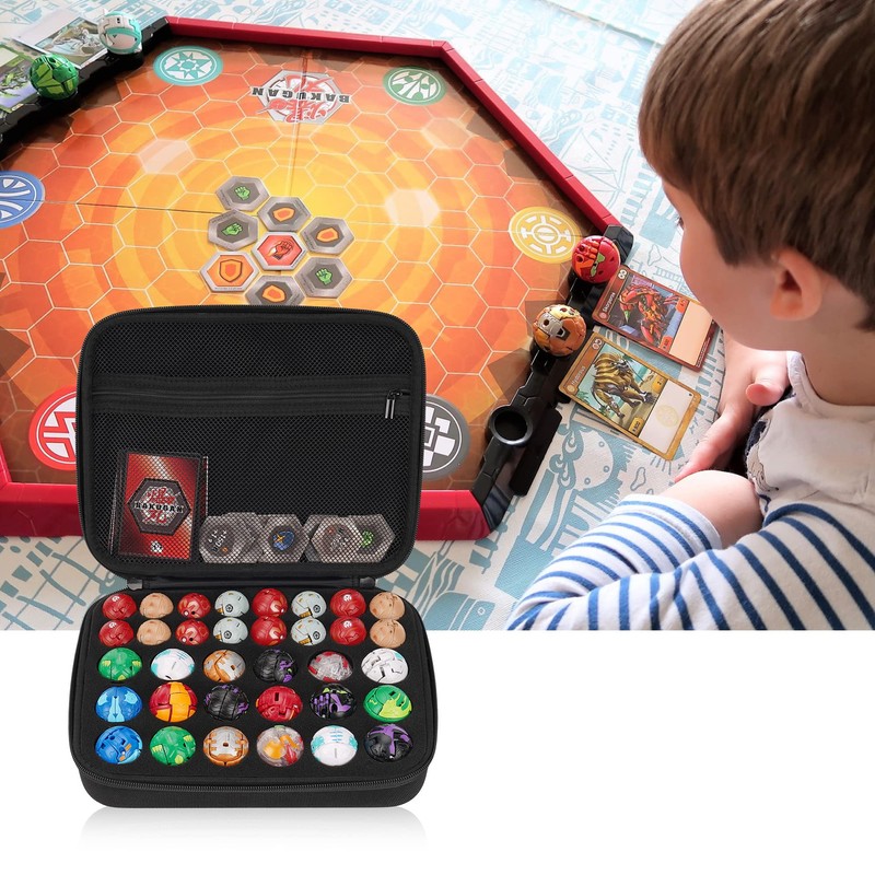Minahao Toy Storage Box Compatible with Bakugan Battle Planet,BakuCores,Armored Alliance,Geogan