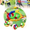 Fenteer Elastic Cooperative Stretch Band Parent Child Activities Game Prop