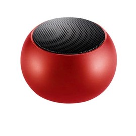 Mini Portable Bluetooth Speaker Wireless Speaker with Stereo Bass Sound, Christmas,Stocking,Travel Speaker,Wireless Pairing, Stocking Item (Red)