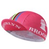 BikingBros Brooklyn Pink Cycling Cap - Retro Cycling Hat-Under Helmet