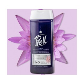 Prell Lotus Flower Color Safe Strengthening Purple Conditioning Shampoo for All Hair Types, 13.5 fl.oz