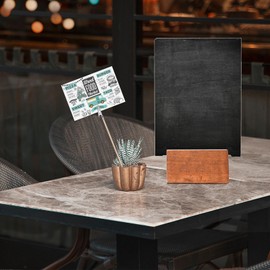 DOITOOL 100 Pcs Metal Wire Alligator Clamp,7 Inch Long-Tailed Alligator Clip Photo Clip Holder,Alligator Clips for Crafts,DIY Card Photo Memo Clip Holder Stand