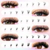 NUHEXRY - Pestañas Postizas Kit Completo, Manga Lashes Con Unión