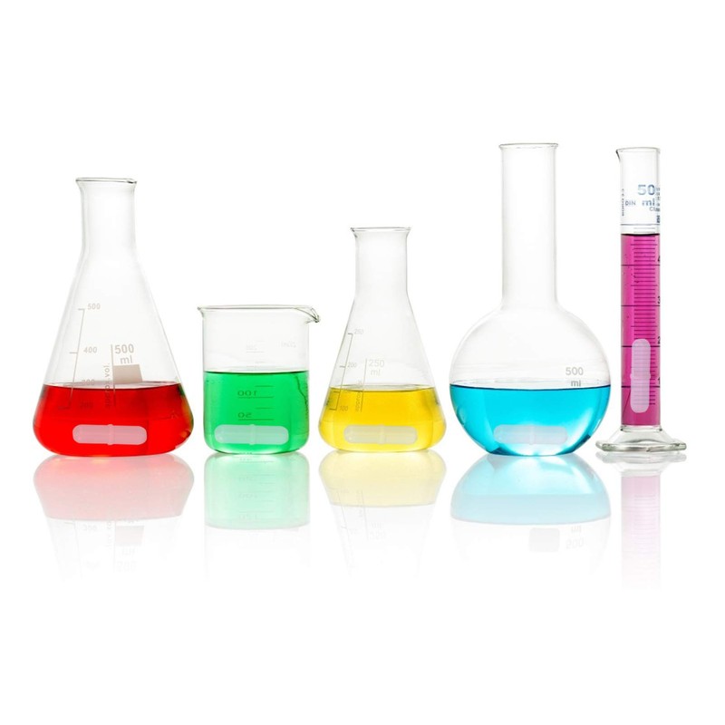 Iplusmile PTFE Magnetic Stirrer Mixer Bar - 5PCS Laboratory Stirring