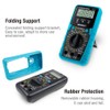 allsun Automotive Multimeter DMM DC Volt Ohm Temp Frequency Diode