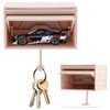 Velarionna Car Garage Key Holder with Opening Door, 3D Key