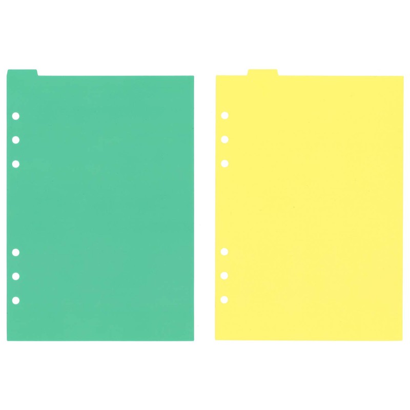 Raymay Fujii Da Vinci Notebook Refill, Color Index, 6 Sections,