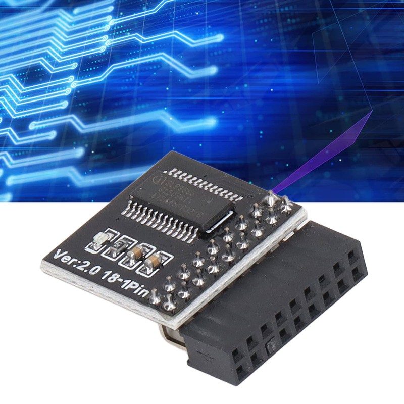 TPM2.0 Security Module 18pin for ASROCK Motherboard LPC Card for