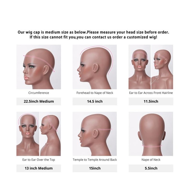 Shoaiye 13 x 6 Lace Front Real Hair Wig, Women's