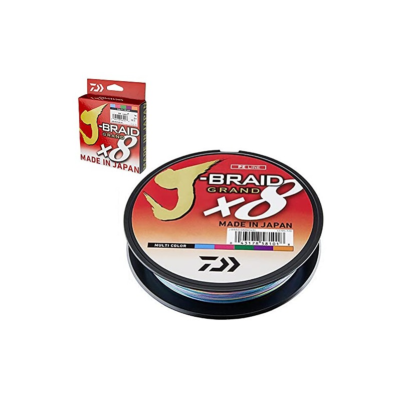 Daiwa J-Braid Grand X8E 0.06mm-300m MC