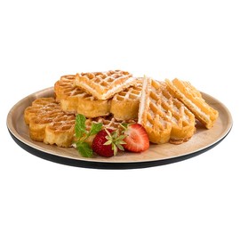 APS Frida Look 84944 Tray Diameter 31.5 cm Height 1.5/2.5 cm Melamine Black Wood Effect