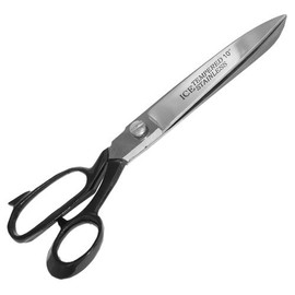May Professional Dressmaking Scissors 25 cm (10 Inch) - Sharp Fabric Scissors Chrome-Plated & Rustproof - Textile Scissors for Leather, Fabrics, Sewing - Robust Cutting Scissors for Precise Cuts