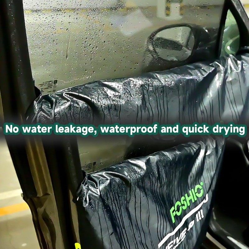 FOSHIO 4 Pack Car Door Panels Waterproof Cover Protection Window