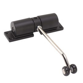 Automatic Door Closer, Aluminum Alloy Safety Spring Door Closer, Adjustable 20-40KG Closing Door Hinge, for Home Residential