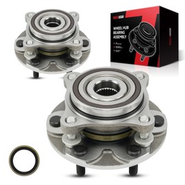 Torchbeam 515201 Front Wheel Bearing Hub Assembly Fit for Toyota Tacoma 2005-2021, Toyota 4Runner 2003-2021, Lexus GX460 2010-2021, Toyota FJ Cruiser 2007-2014, Lexus GX470 2003-2009 2 PCS