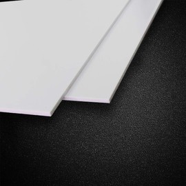 ABS0930 2pcs 3mm Thickness 200mm x 250mm White ABS Sheets 9.84'' x 7.87'' x 0.12'' ABS Styrene Sheets for Model Train Layout (3mm)