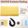 HANNE 20 Inch Genius PU Hair Extensions Real Human Hair