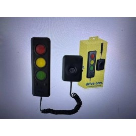 onn. LED Garage Parking Assistant, 1 Park Aid Assist Sensor, 3-Color Traffic Lig