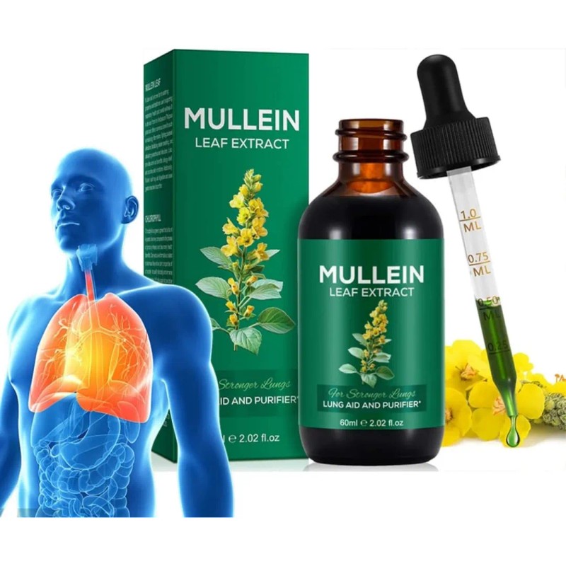 Gotas Hoja Gallobo Bienestar Respiratorio Mucosidad Pulmonar