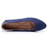 VenusCelia Snug2 Zapatos planos para mujer, Azul Marino Slip, 11
