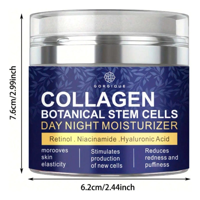 Cremas Faciales Colágeno Células Madre Reafirmante Mixta Día Noche