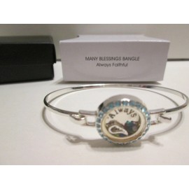 AVON ALWAYS FAITHFUL MANY BLESSINGS BANGLE