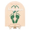 Our Little Lucky Charm Footprint - Newborn First Holiday Milestone