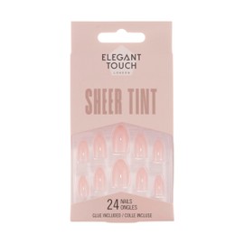 Elegant Touch Sheer Tint Satin Slippers