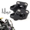 REARACE 7/8" 22mm Handlebar Risers Extension Mount Clamp for ATV/Dirt