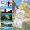 Orienteering Compass Outdoor Camping Compass - Hiking Backpacking Compass Advanced
