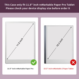Famavala Case for Remarkable Paper Pro Tablet 11.8" Inch Color Display with Auto Sleep/Wake, Lightweight and Hard Back Shell Protective Cover with Built-in Pen Holder Slot (Blossoms)