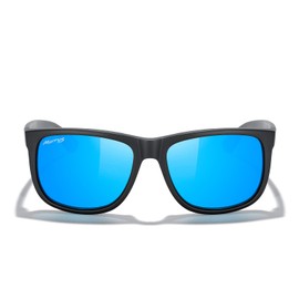 MERRY'S Men's Rectangular Polarized Sunglasses UV400 Protection for Driving Fishing Hiking Golf Outdoor Sport Glasses S8165