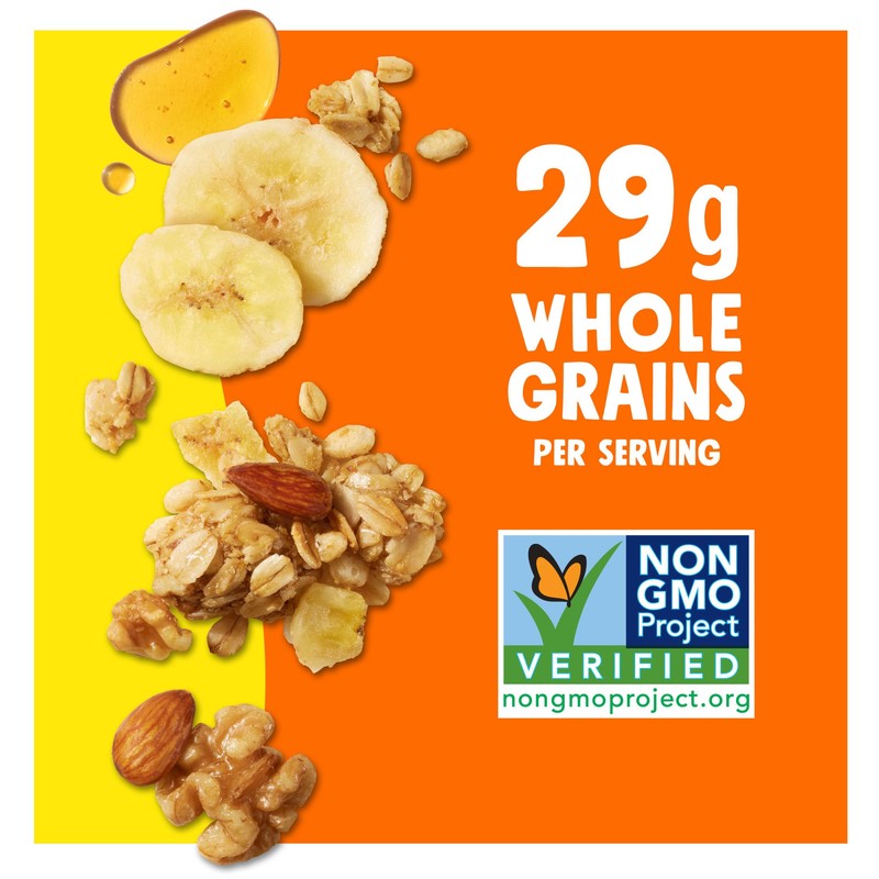 Bear Naked Granola Cereal, Whole Grain Granola, Breakfast Snacks, Banana