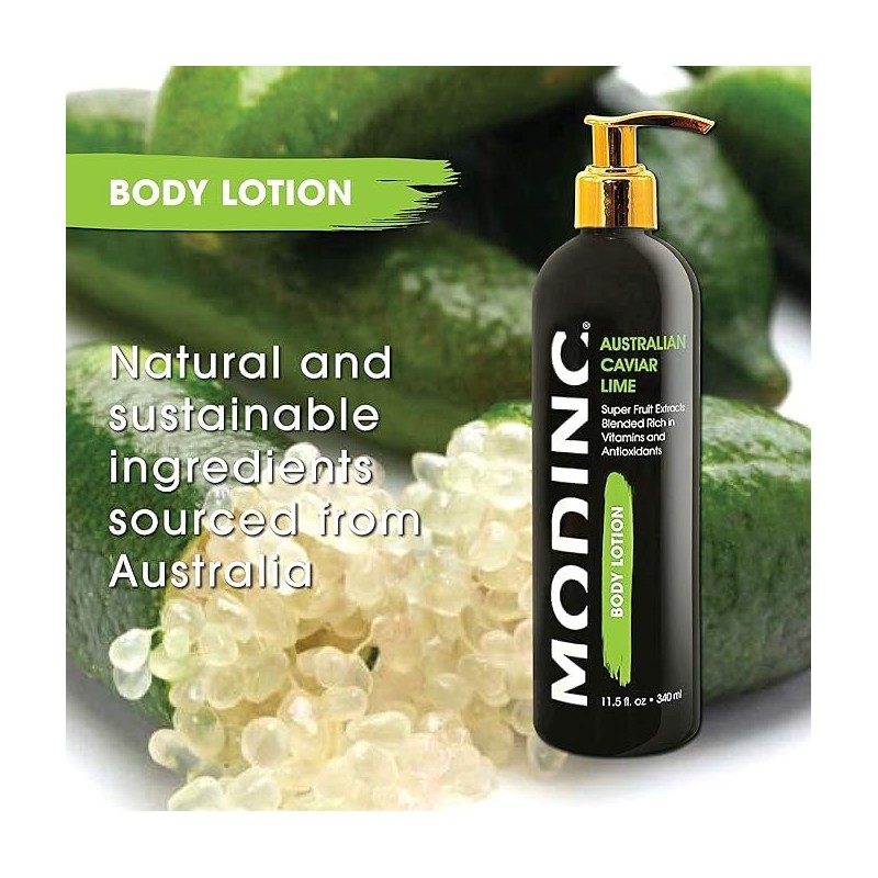 MODINC Australian Caviar Lime Body Lotion, Super Fruit Extract, Vitamins
