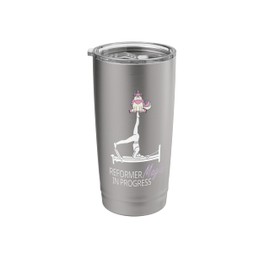 Pilates unicorn Reformer Pilates Performer Magic in progress Stainless Steel Insulated Tumbler