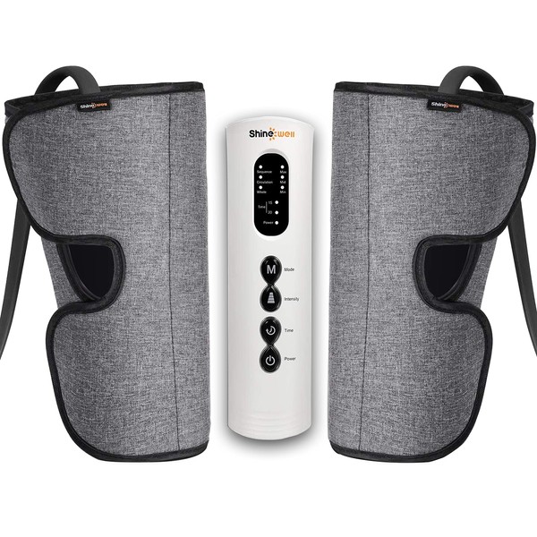 SHINE WELL Leg Compression Massager for Circulation for Calf Foot