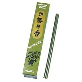 Morning Star Green Tea Incense (50 Sticks) by Morning Star