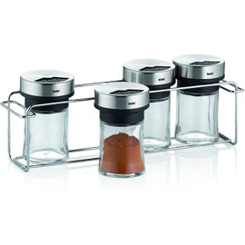 Kela Miko Spice Rack, Stainless Steel 18|10, Shiny Silver, 10 cm
