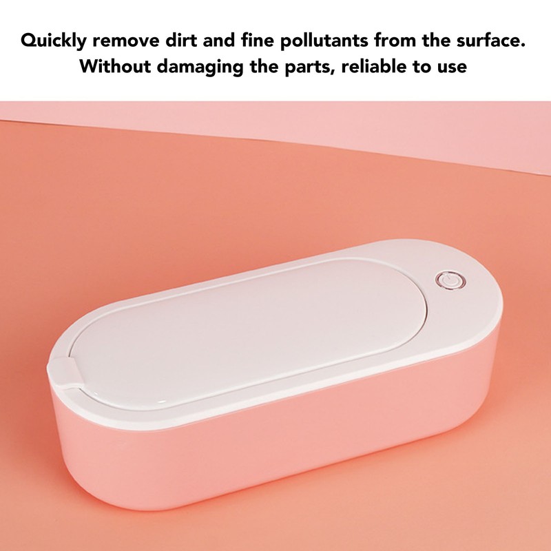 Eyeglass Cleaner 360ml 46kHz 18W High Frequency Easy Operation Portable