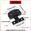Cabinet Glass Door Hinge,2 Pcs 90 Degrees Frameless Door,Cupboard Display