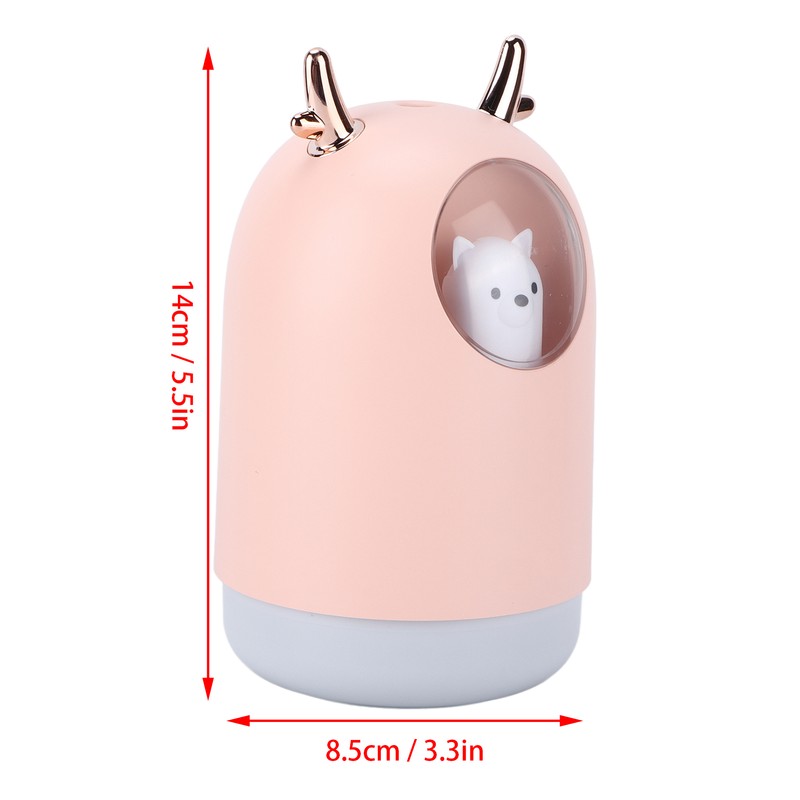 Humidifier USB Mini Home Bedroom Mute Small Desktop Cute Pet