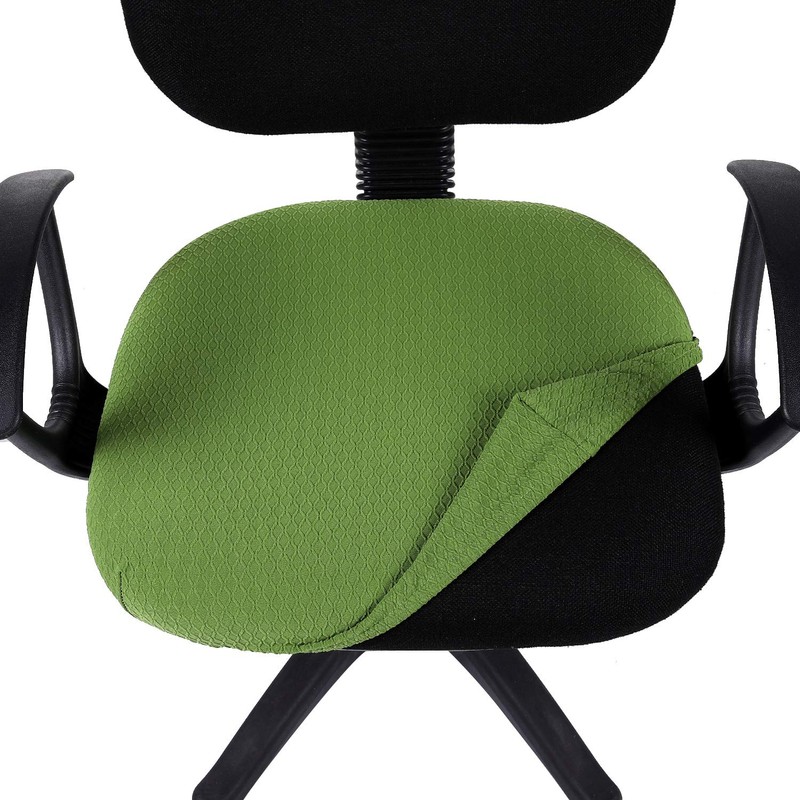 smiry Stretch Jacquard Office Computer Chair Seat Covers, Removable Washable